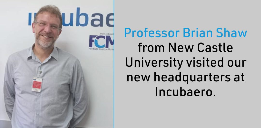 Visita do Professor Brian Shaw da Universidade de New Castle Reino Unido