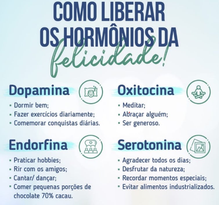 hormonio felicidade